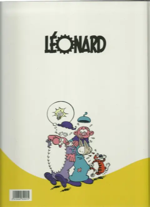 Verso de l'album Léonard Tome 12 Trait de génie