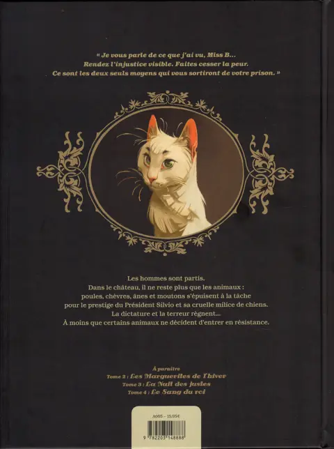 Verso de l'album Le Château des animaux Tome 1 Miss Bengalore