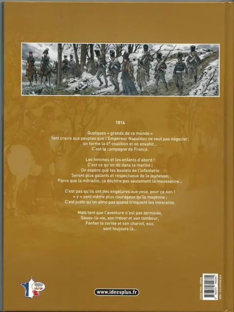 Verso de l'album La Gloire des Aigles Tome 3 L'aube sur l'aube !