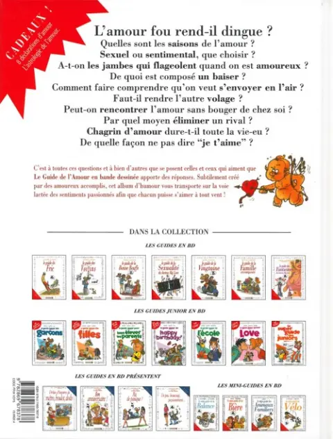 Verso de l'album Le Guide Tome 16 Le guide de l'amour