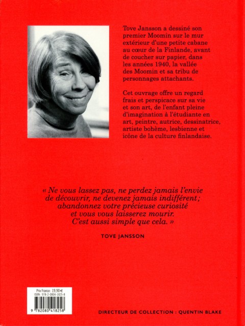 Verso de l'album Tove Jansson