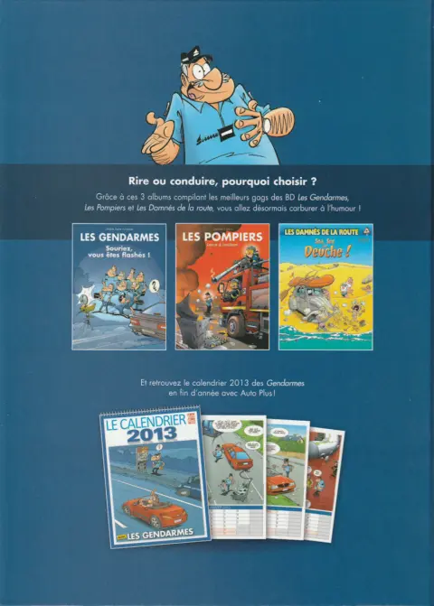 Verso de l'album Les Gendarmes Tome 5 Souriez, vous êtes flashés !