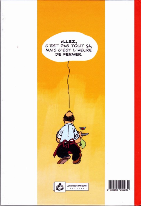 Verso de l'album Les pochtrons