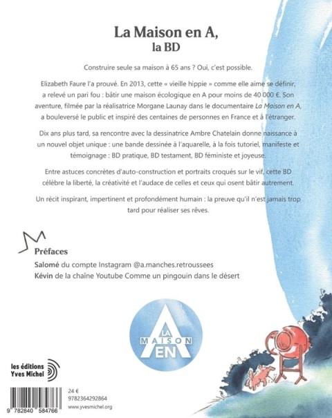 Verso de l'album La maison en A