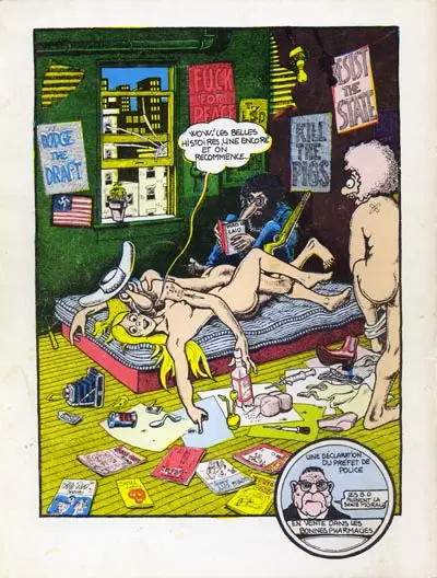 Verso de l'album Les Fabuleux Freak Brothers Tome 1 Fabuleuses aventures des Freak Brothers