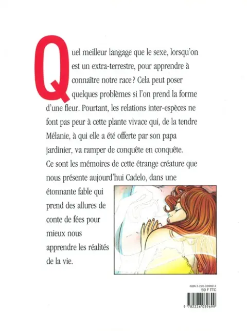 Verso de l'album La Fleur amoureuse