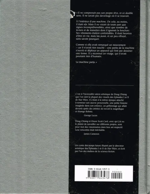 Verso de l'album Robota