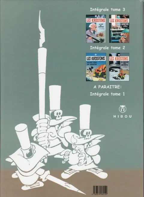 Verso de l'album Les Krostons Intégrale Tome 2