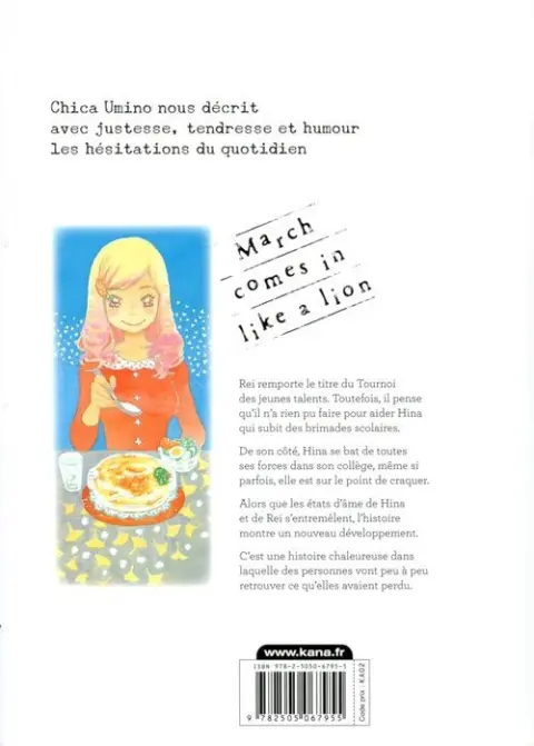 Verso de l'album March comes in like a lion 7
