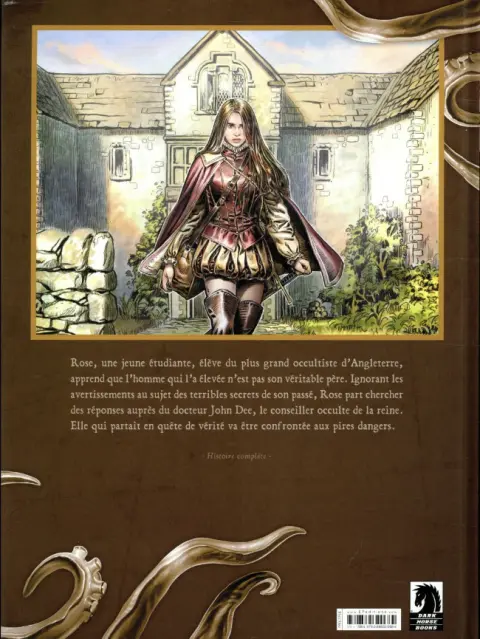 Verso de l'album Le Miroir aux Ombres