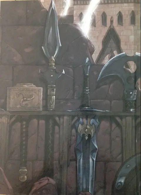 Verso de l'album Mjöllnir