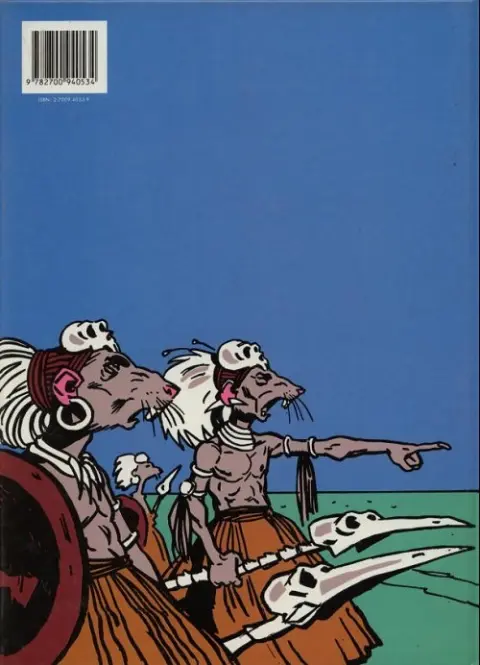 Verso de l'album Nemo, le capitaine vengeur