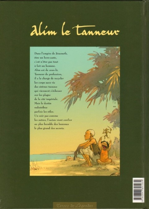 Verso de l'album Alim le tanneur Tome 1 Le secret des eaux