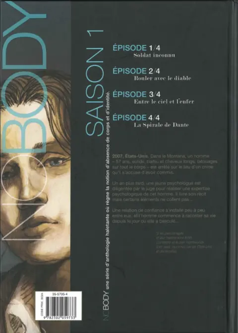 Verso de l'album No Body Épisode 2/4 Rouler avec le diable