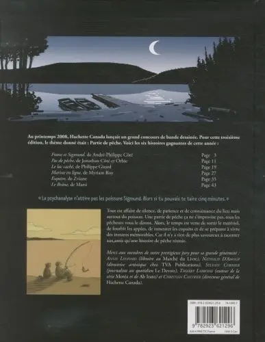 Verso de l'album Partie de pêche