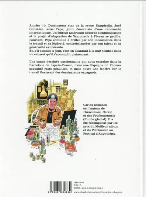 Verso de l'album Pepe Tome 3