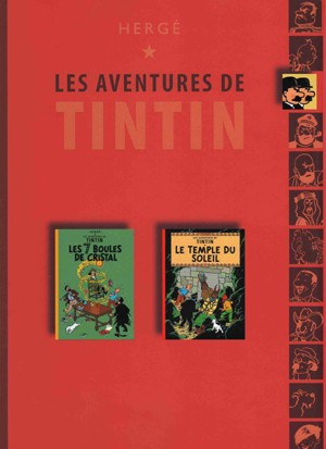 Couverture de l'album Tintin Les 7 boules de cristal / Le temple du soleil