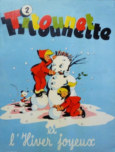 Couverture de l'album Titounet et Titounette Tome 2 Titounet et Titounette et l'hiver joyeux