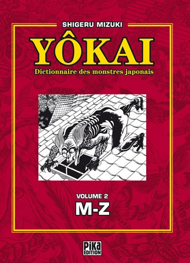 Couverture de l'album Yôkai - Dictionnaire des monstres japonais Volume 2 M-Z