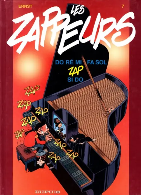 Les Zappeurs Tome 7 Do ré mi fa sol Zap si do