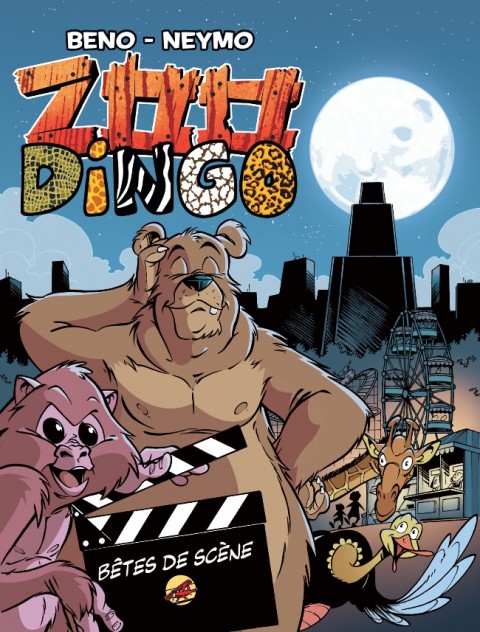 Couverture de l'album Zoo Dingo Tome 3 Bêtes de scène