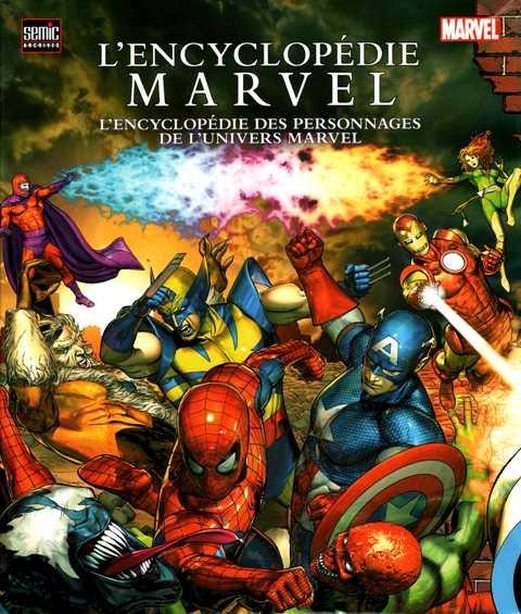 Couverture de l'album L'encyclopédie Marvel L'encyclopédie des personnages de l'univers Marvel