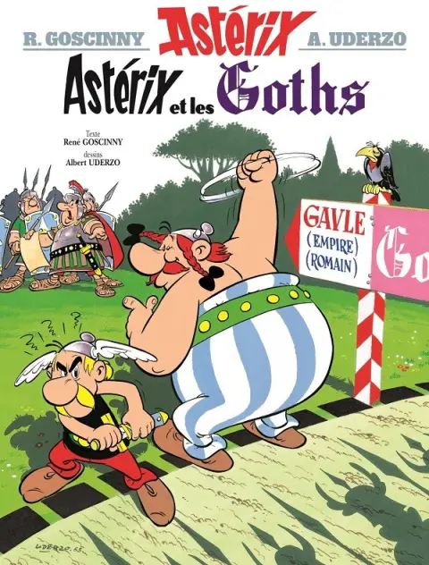 Couverture de l'album Astérix Tome 3 Astérix et les Goths