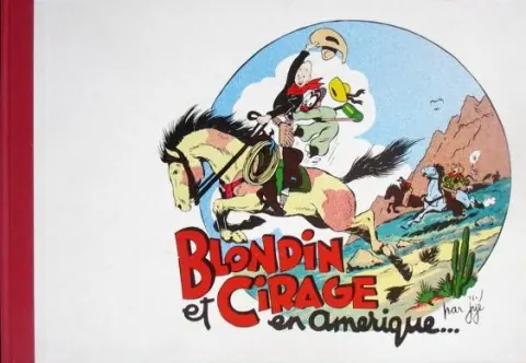 Couverture de l'album Blondin et Cirage Tome 1 Blondin et Cirage en Amérique