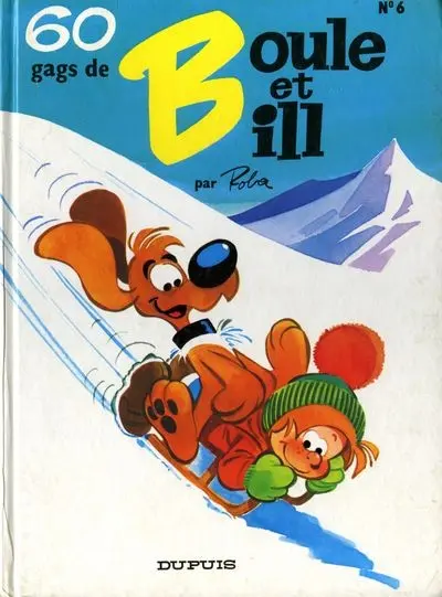 Couverture de l'album Boule & Bill Tome 6 60 gags de Boule et Bill
