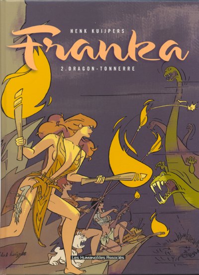 Couverture de l'album Franka Les Humanoïdes Associés Tome 2 Dragon-Tonnerre