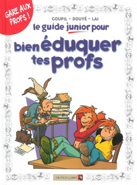 Couverture de l'album Les guides junior Tome 10 Le guide junior pour bien éduquer tes profs