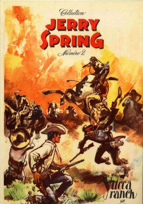 Couverture de l'album Jerry Spring Tome 2 Yucca Ranch