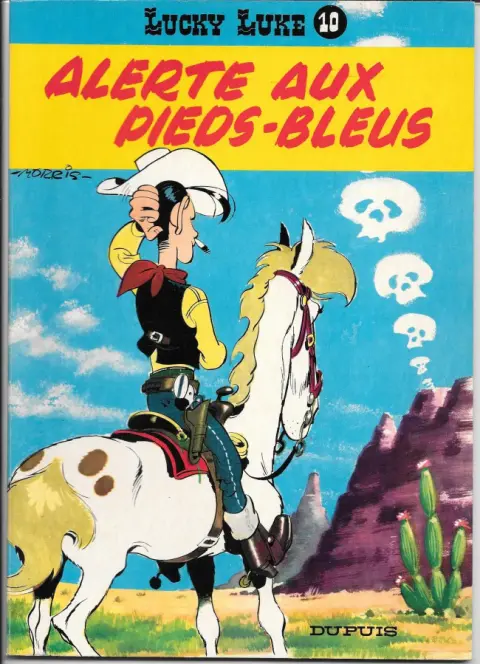 Couverture de l'album Lucky Luke Tome 10 Alerte aux Pieds-Bleus