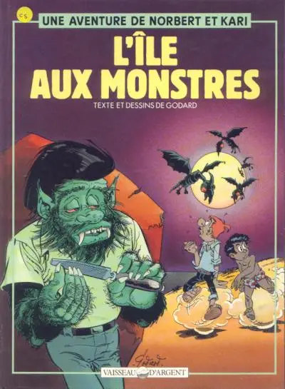 Couverture de l'album Norbert et Kari Tome 3 L'île aux monstres