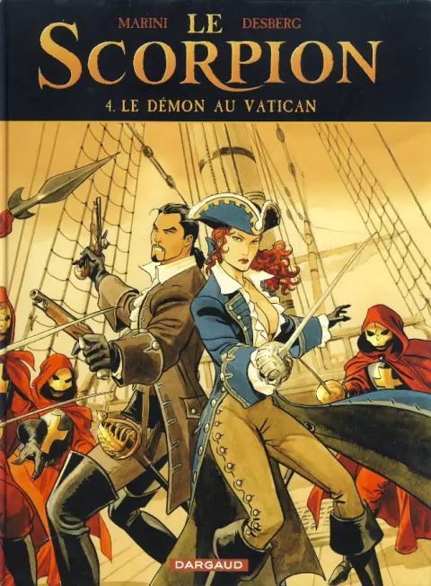 Couverture de l'album Le Scorpion Tome 4 Le Démon au Vatican