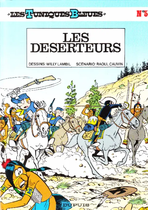 Couverture de l'album Les Tuniques Bleues Tome 5 Les déserteurs