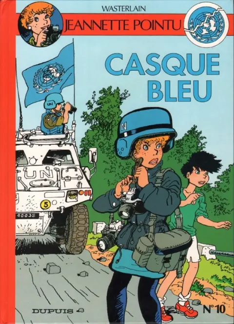 Jeannette Pointu Tome 10 Casque bleu