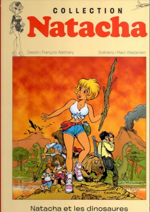 Couverture de l'album Natacha - La Collection Tome 18 Natacha et les dinosaures