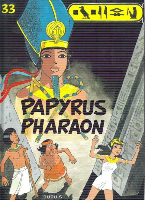 Couverture de l'album Papyrus Tome 33 Papyrus Pharaon