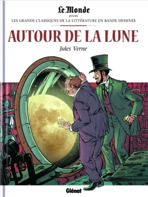Les Grands Classiques de la littérature en bande dessinée Tome 17 Autour de la Lune