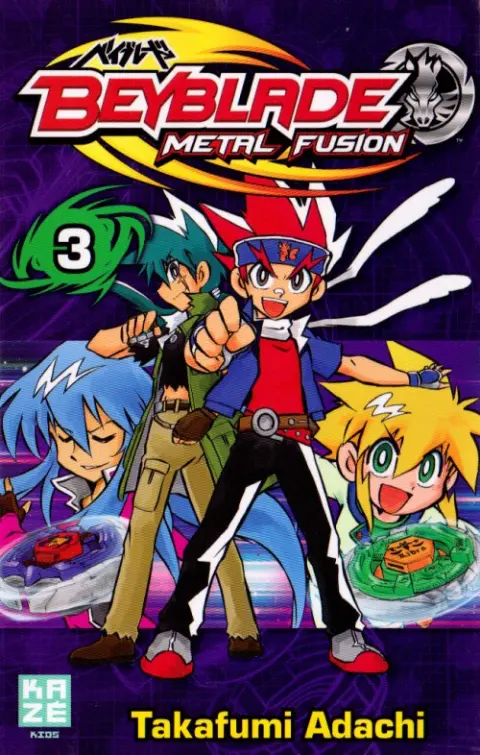 Beyblade Metal Metal Fusion 3