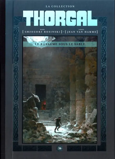 Couverture de l'album Thorgal La collection Tome 26 Le royaume sous le sable