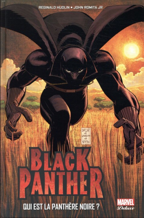 Couverture de l'album Black Panther Marvel Deluxe Qui est la Panthère Noire ?
