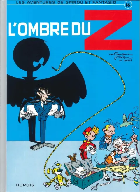Couverture de l'album Spirou et Fantasio Tome 16 L'ombre du Z