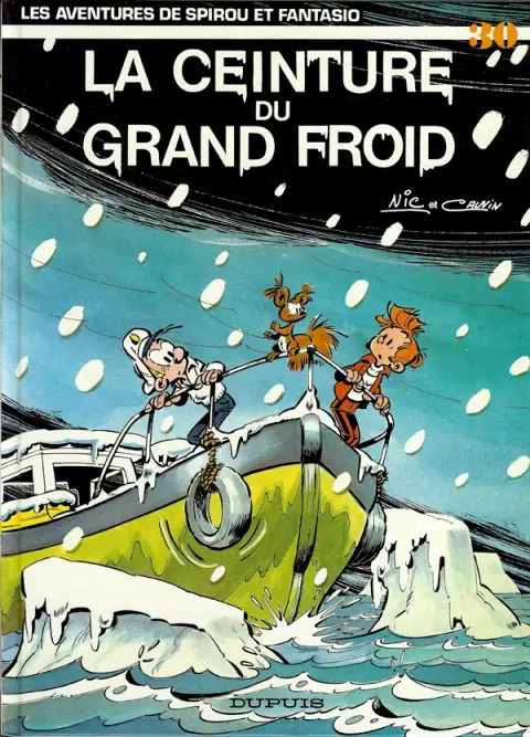Couverture de l'album Spirou et Fantasio Tome 30 La ceinture du grand froid