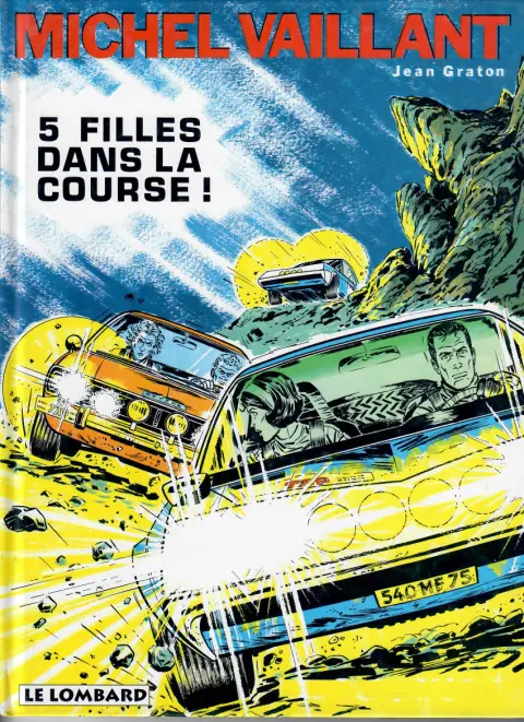 Couverture de l'album Michel Vaillant Tome 19 5 filles dans la course !