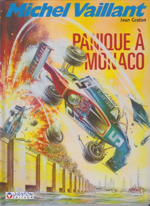 Couverture de l'album Michel Vaillant Tome 47 Panique à Monaco