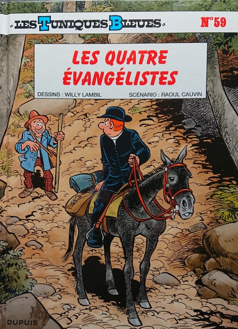 Couverture de l'album Les Tuniques Bleues Tome 59 Les quatre évangélistes