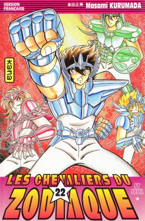 Couverture de l'album Saint Seiya - Les Chevaliers du Zodiaque 22 Que s'éveille le 8e sens !!