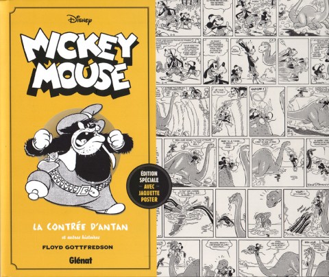 Couverture de l'album Mickey Mouse par Floyd Gottfredson Tome 6 La contrée d'antan et autres histoires